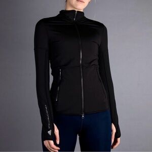 BRAND NEW: Adidas by Stella McCartney Black Performance Midlayer, Size Small